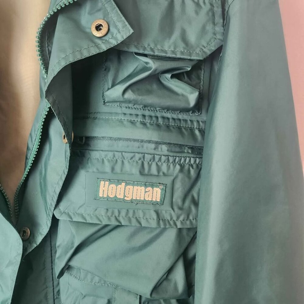 Green Raincoat for Men - Picture 3 of 8